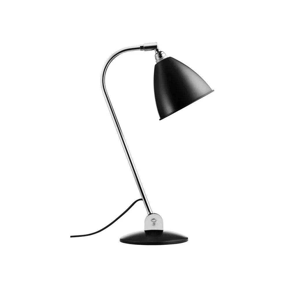 Gubi Bestlite BL2 Table Lamp Chrome Base Black Shade 2