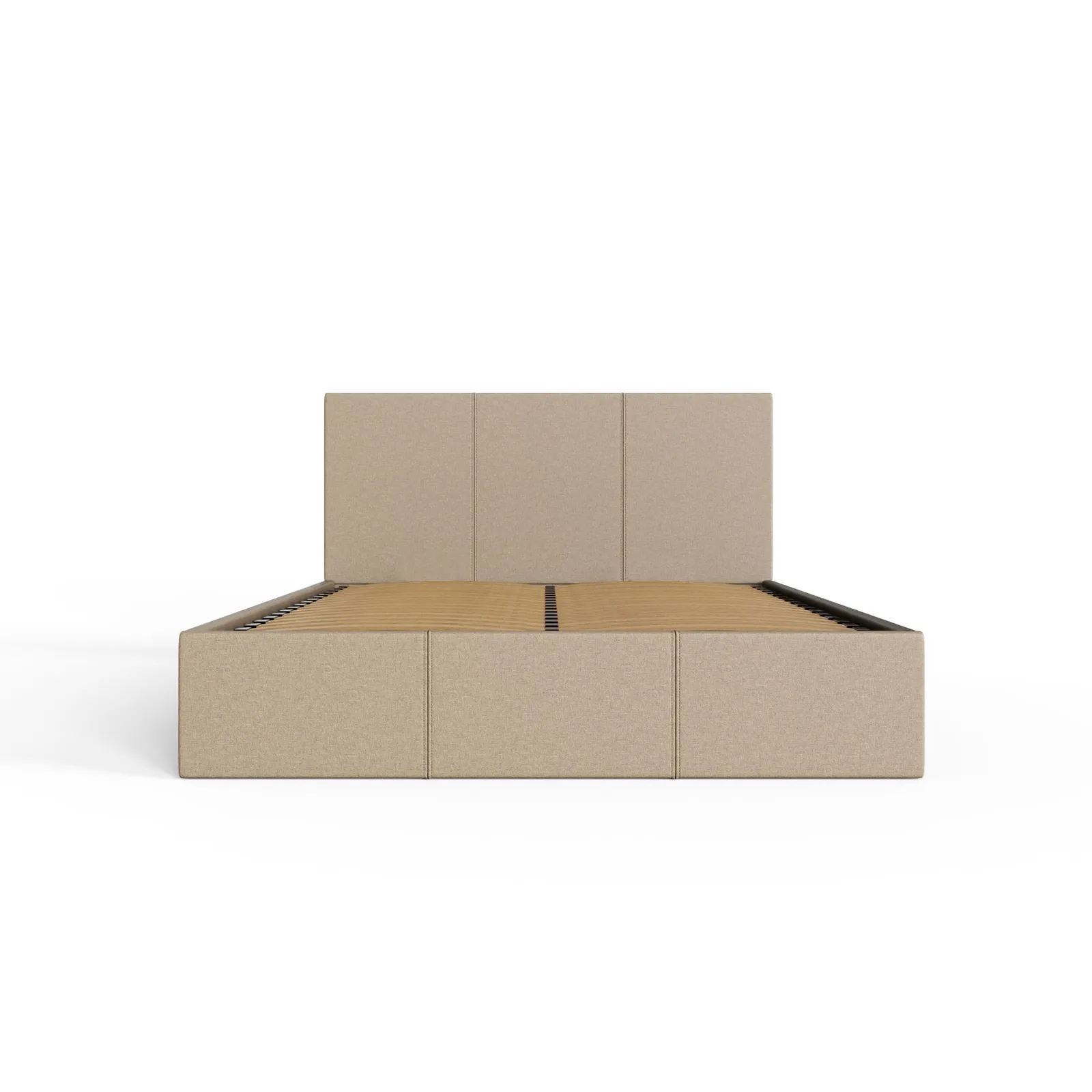 GFW Side Lift Ottoman Storage Bed in Natural 3