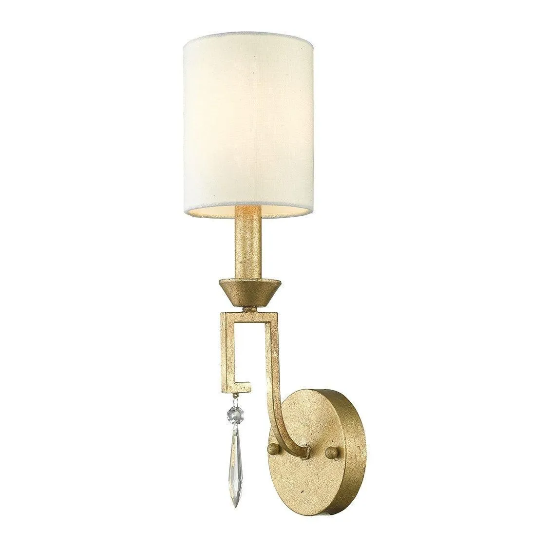 Netlighting Lemuria 1 Light Wall Light Gold E14