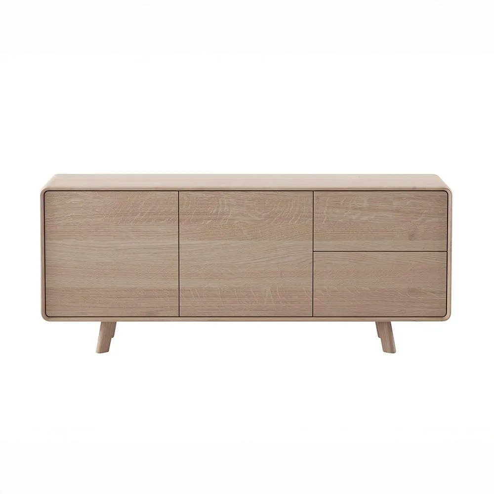 Artisan Neva Sideboard Oak White Oil 180 x 75cm 2