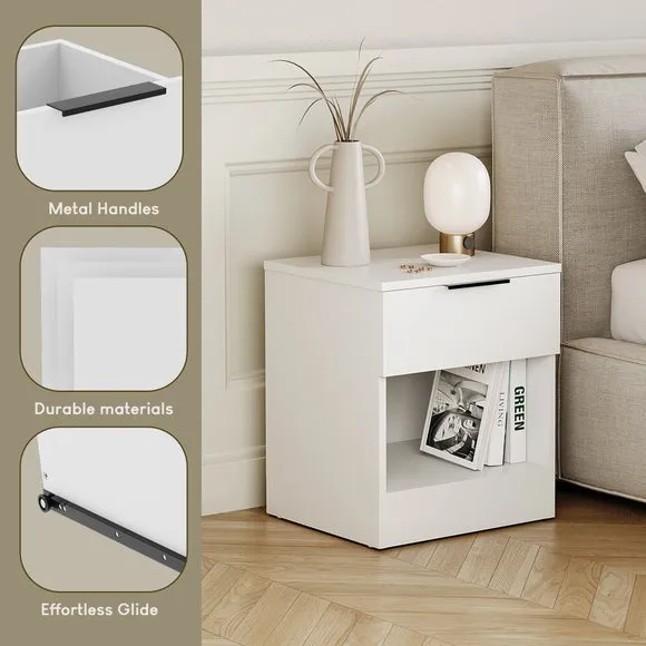 Hayes 1 Drawer Bedside Table 3