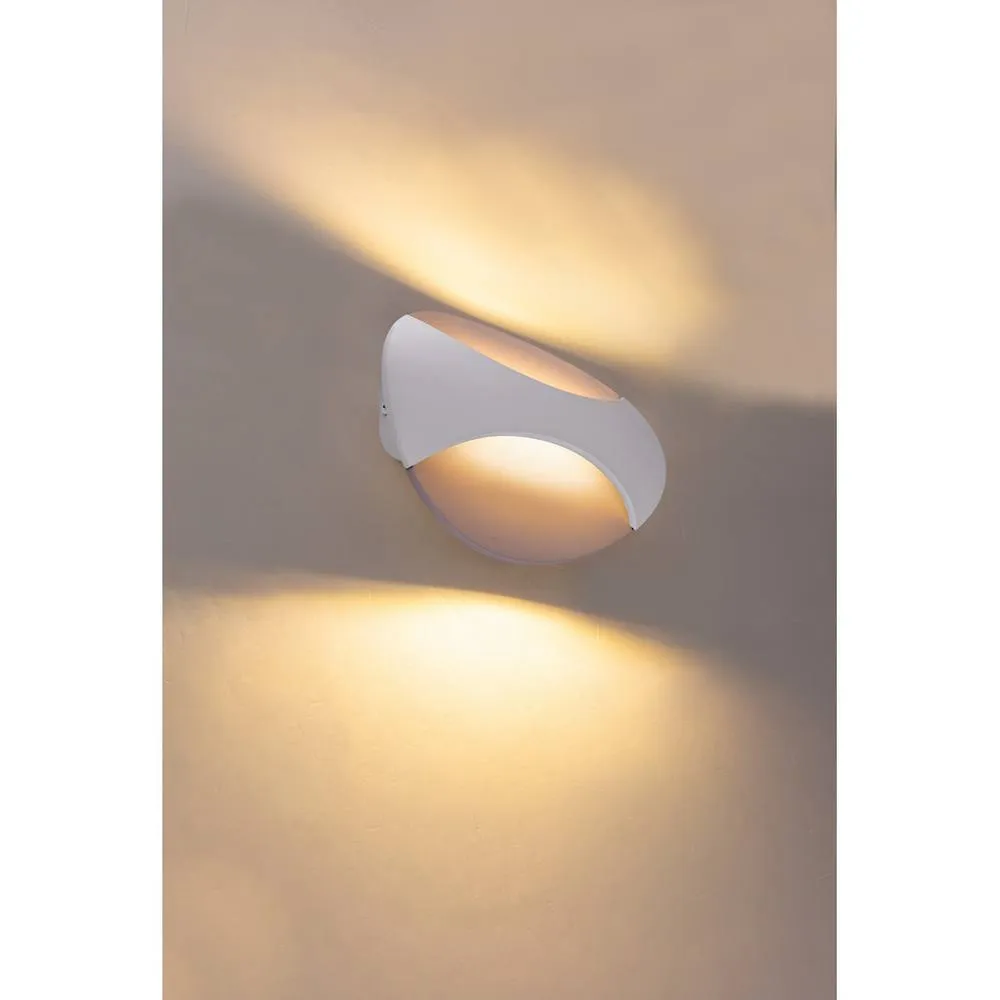 Netlighting Alexandra Integrated LED Wall Lamp White LED 3000K 5