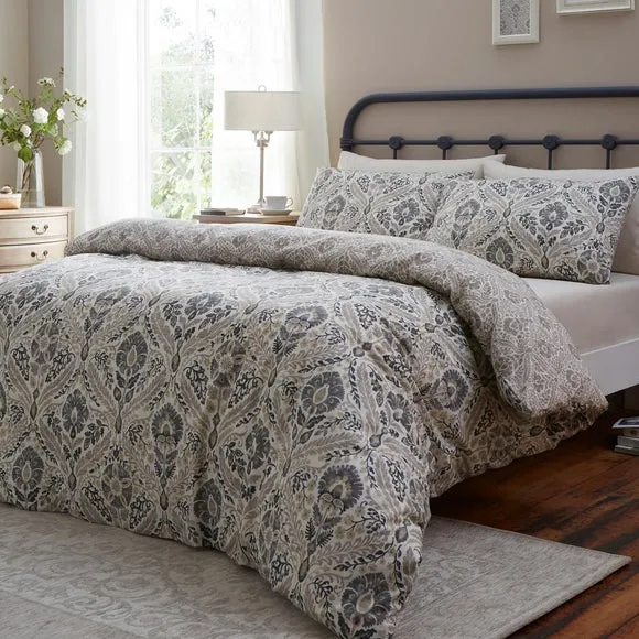 Dreams & Drapes Harriet 100% Cotton Duvet Cover & Pillowcase Set 1