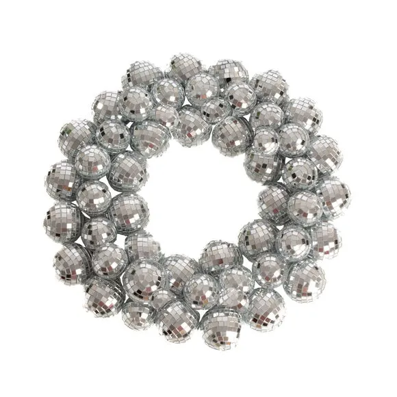Disco Ball Wreath 6