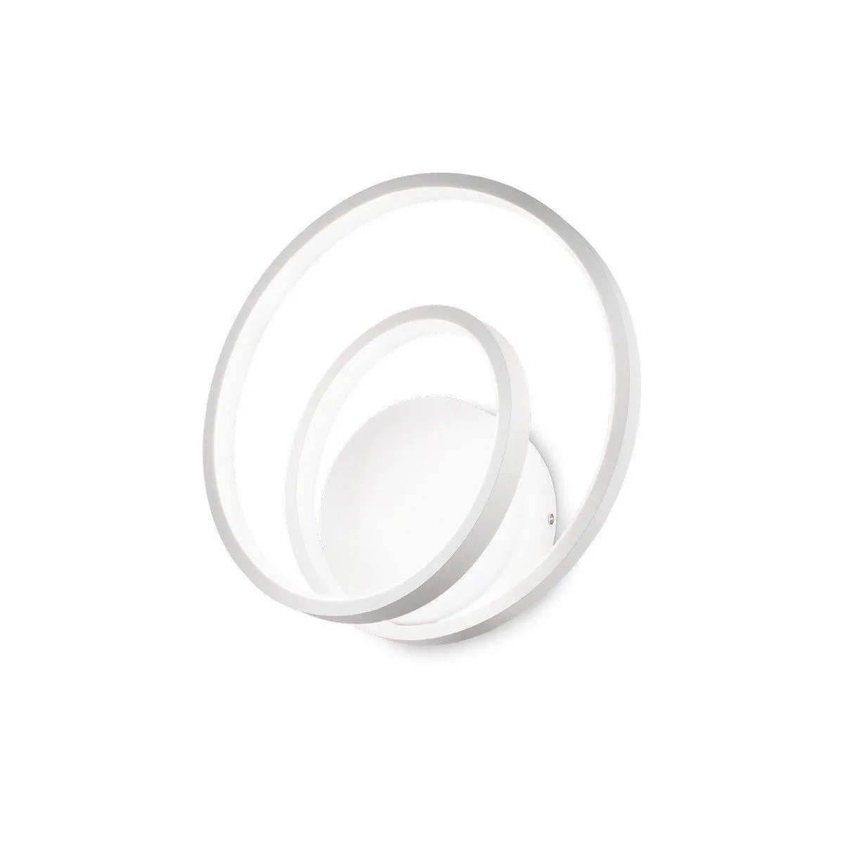 Netlighting OZ Dimmable Swirl Integrated LED Wall Lamp White 3000K