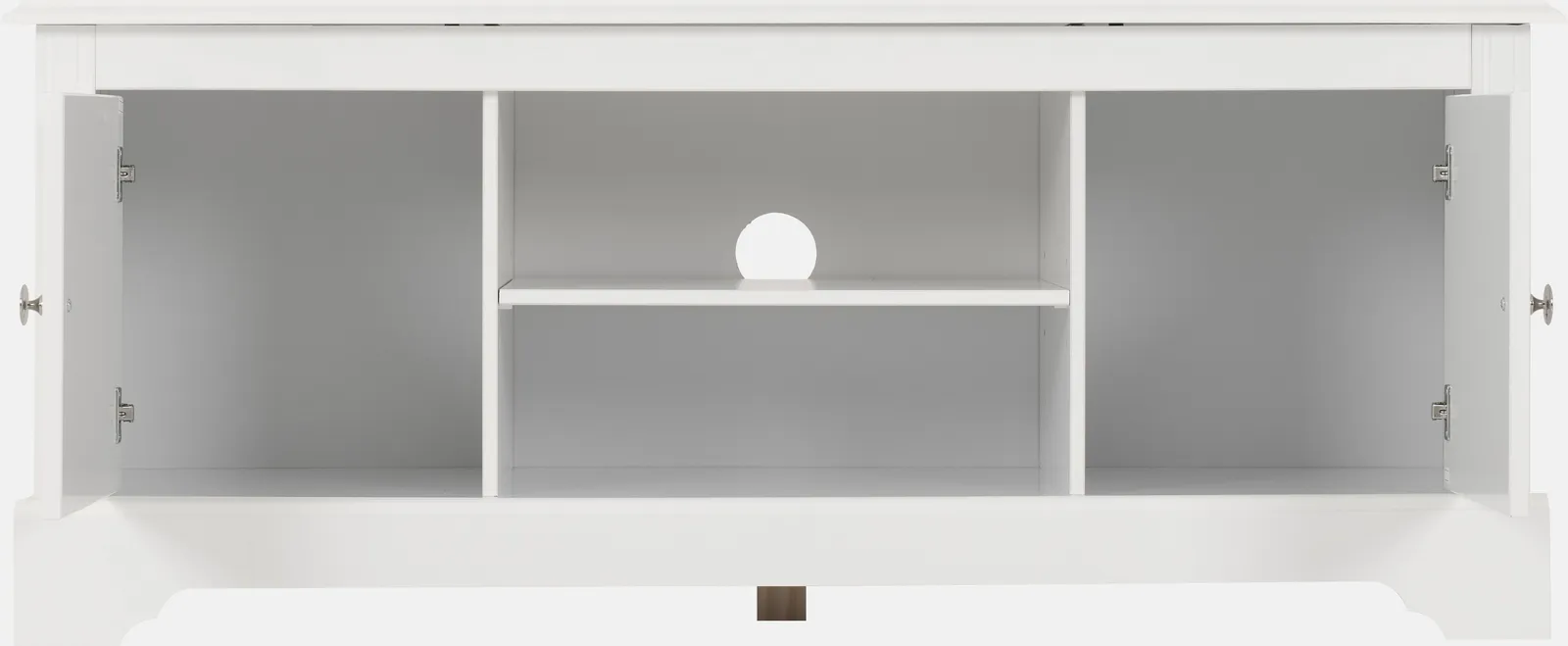 Seconique Stratford 2 Door TV Unit in White 5