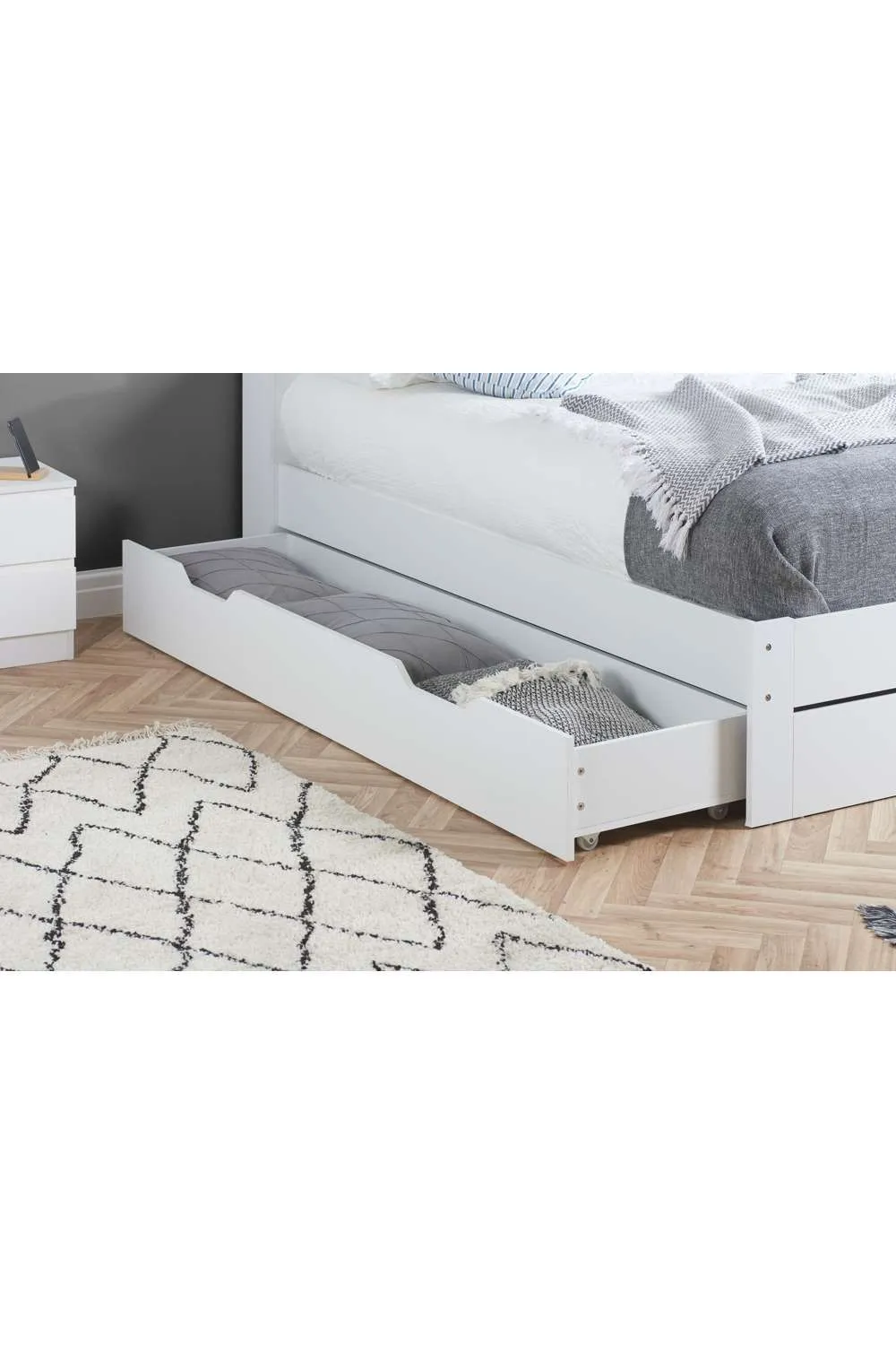 Birlea Alfie Storage Bed in White 3