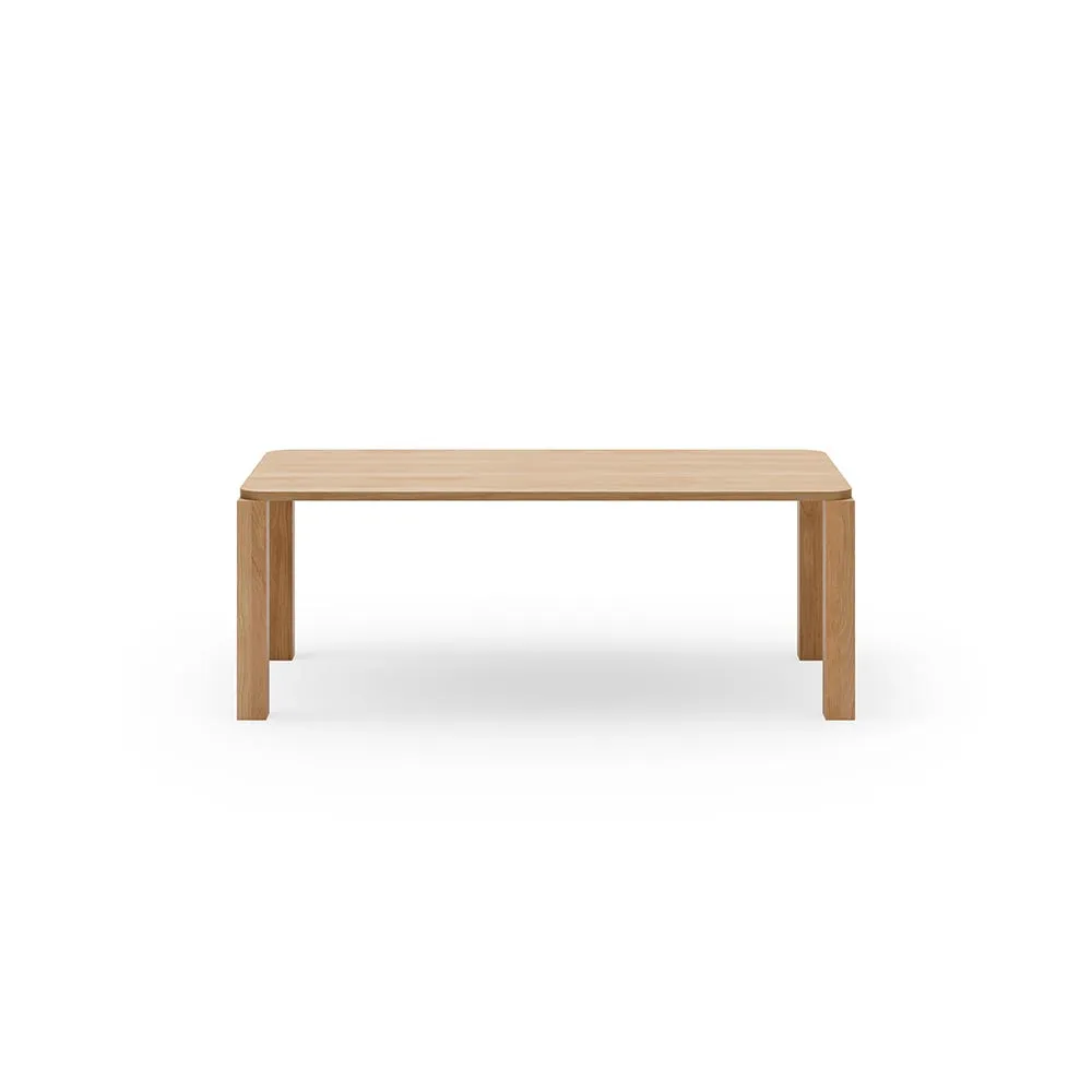 New Works Atlas Dining Table Natural Oak 200 x 95cm 2