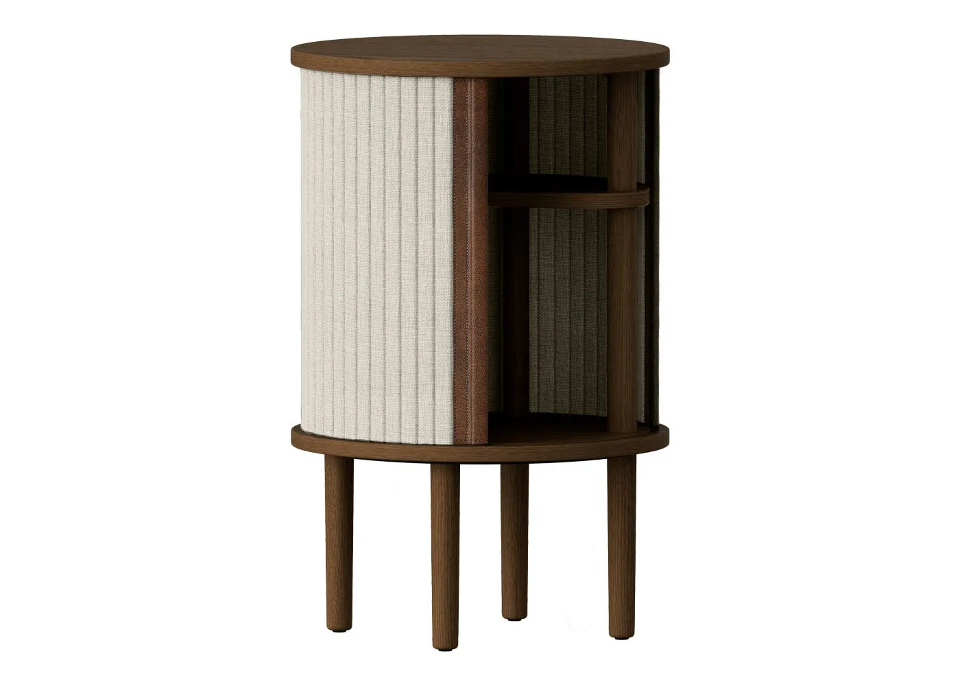 Umage Audacious Side Table in Dark Oak & White Sands 1