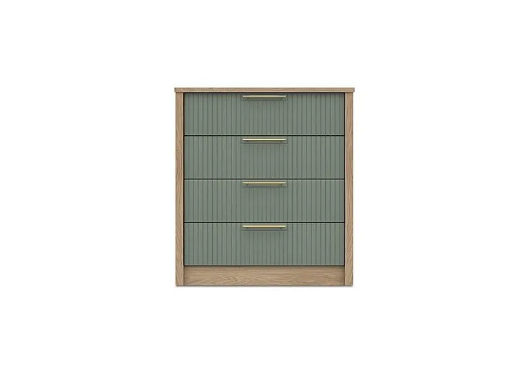 Chelsea 4 Drawer Chest with Gold Handles