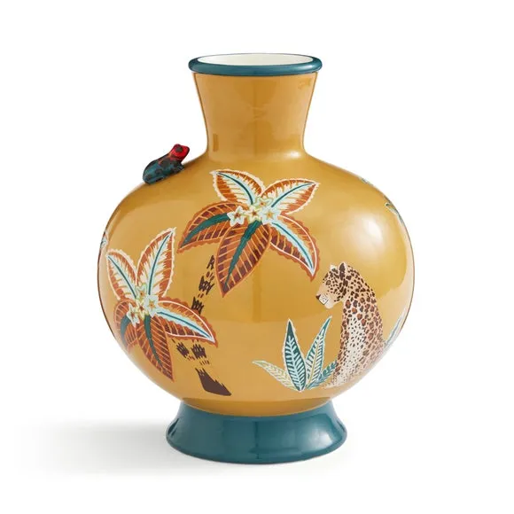 Leopard Ceramic Vase 3