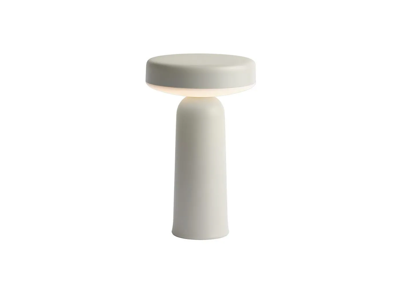Muuto Ease LED Portable Table Lamp Grey