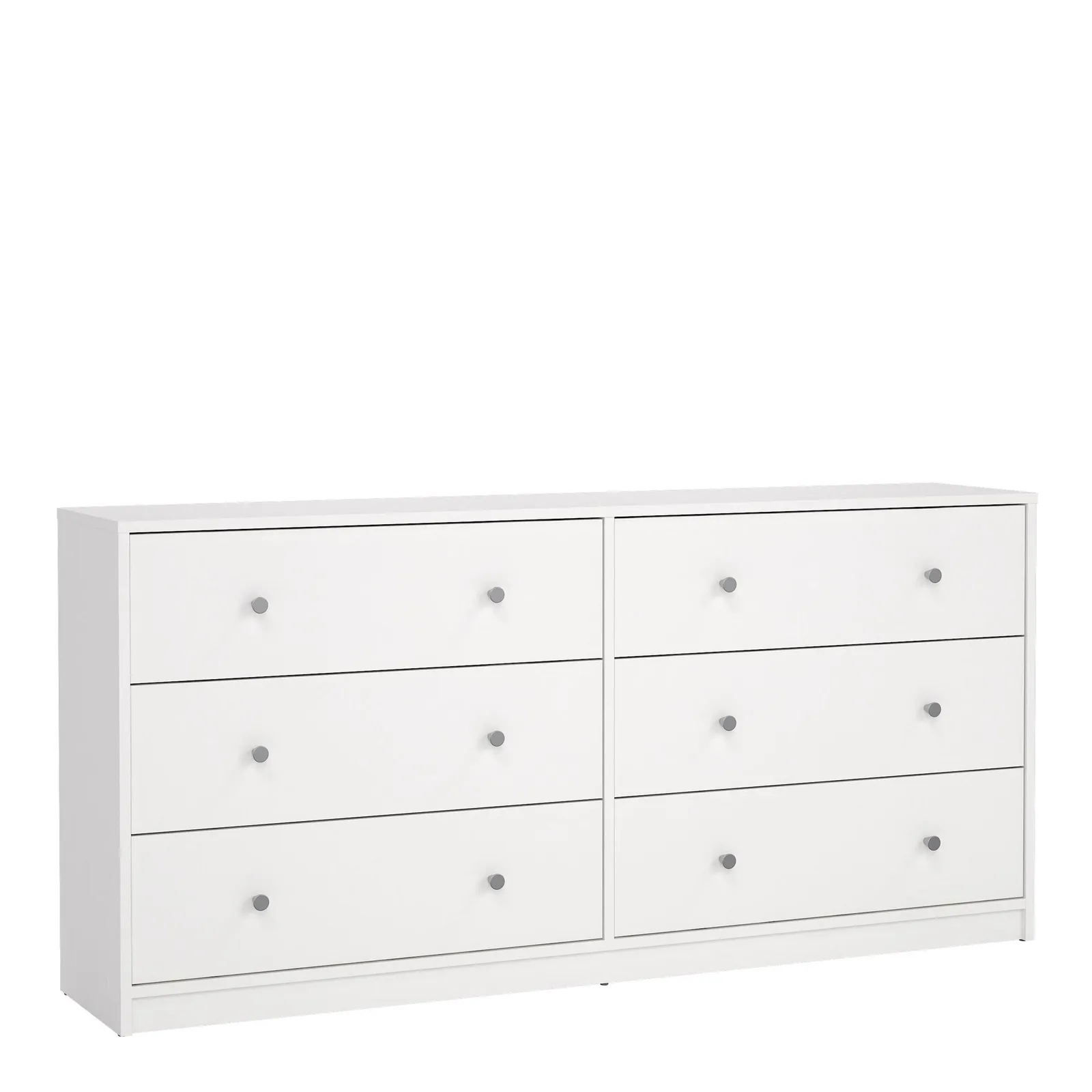 Furniture To Go May Chest of 6 Drawers (3+3) in White 1