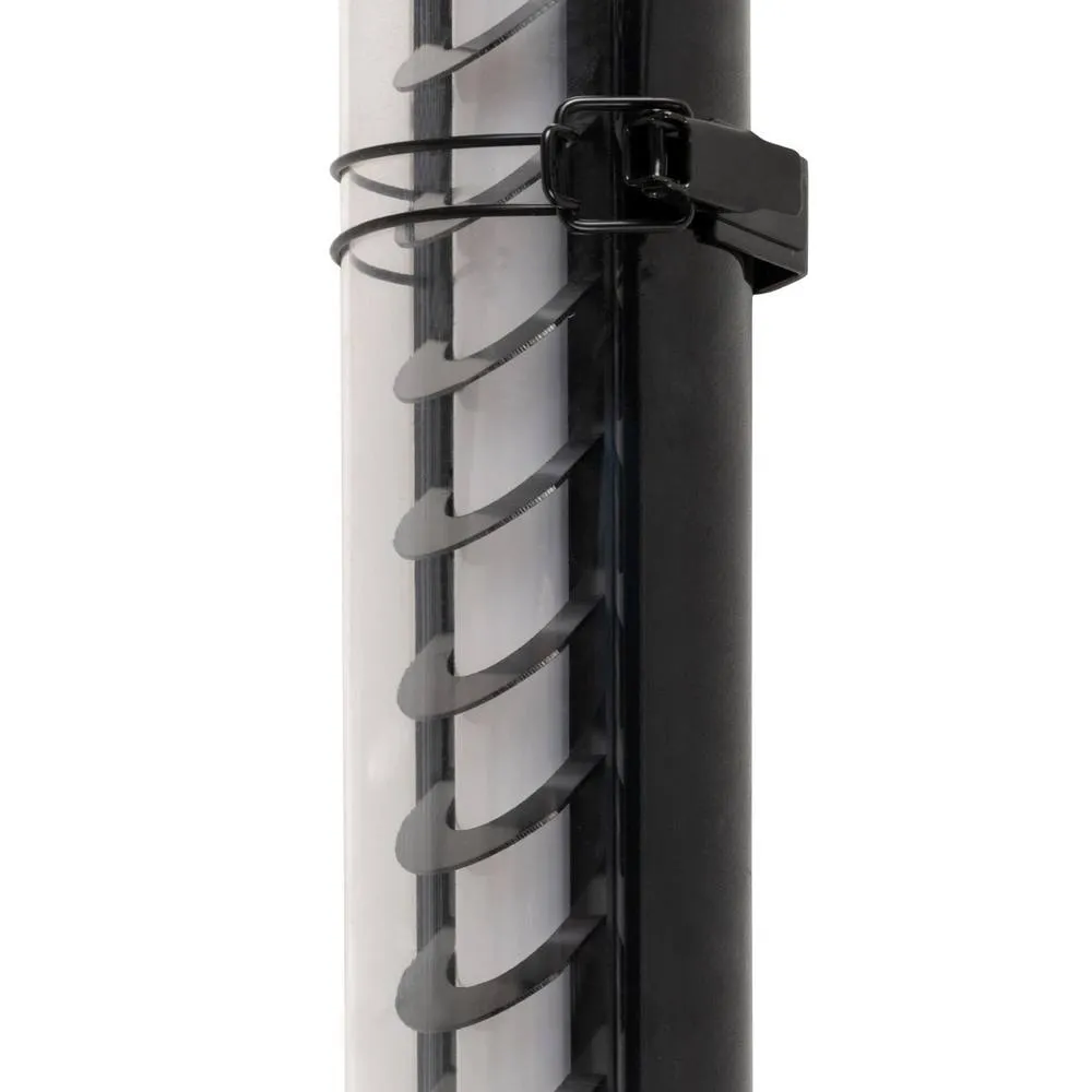 Netlighting Scuba 60cm Outdoor Flush Wall Lamp Black 2700K IP65 4