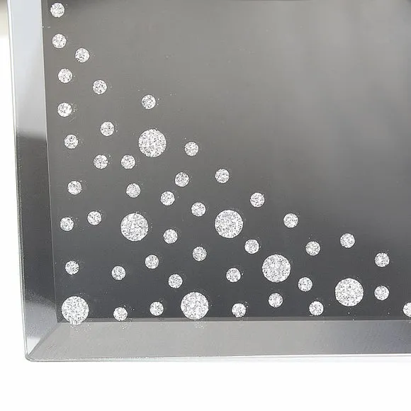 Personalised Mr and Mrs Diamante Glass Photo Frame 5