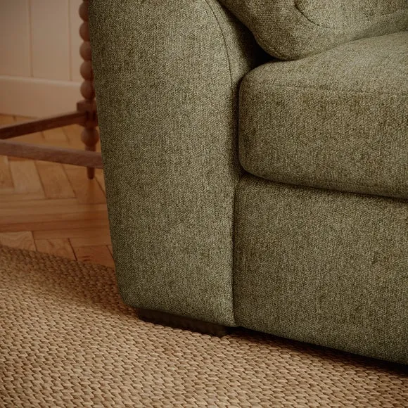 Milton Soft Chenille Snuggle Chair 5