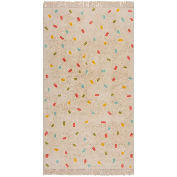 Confetti Berber Kids Cotton Rug 5