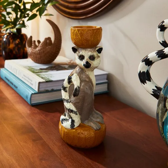 Lemur Candlestick Holder 2