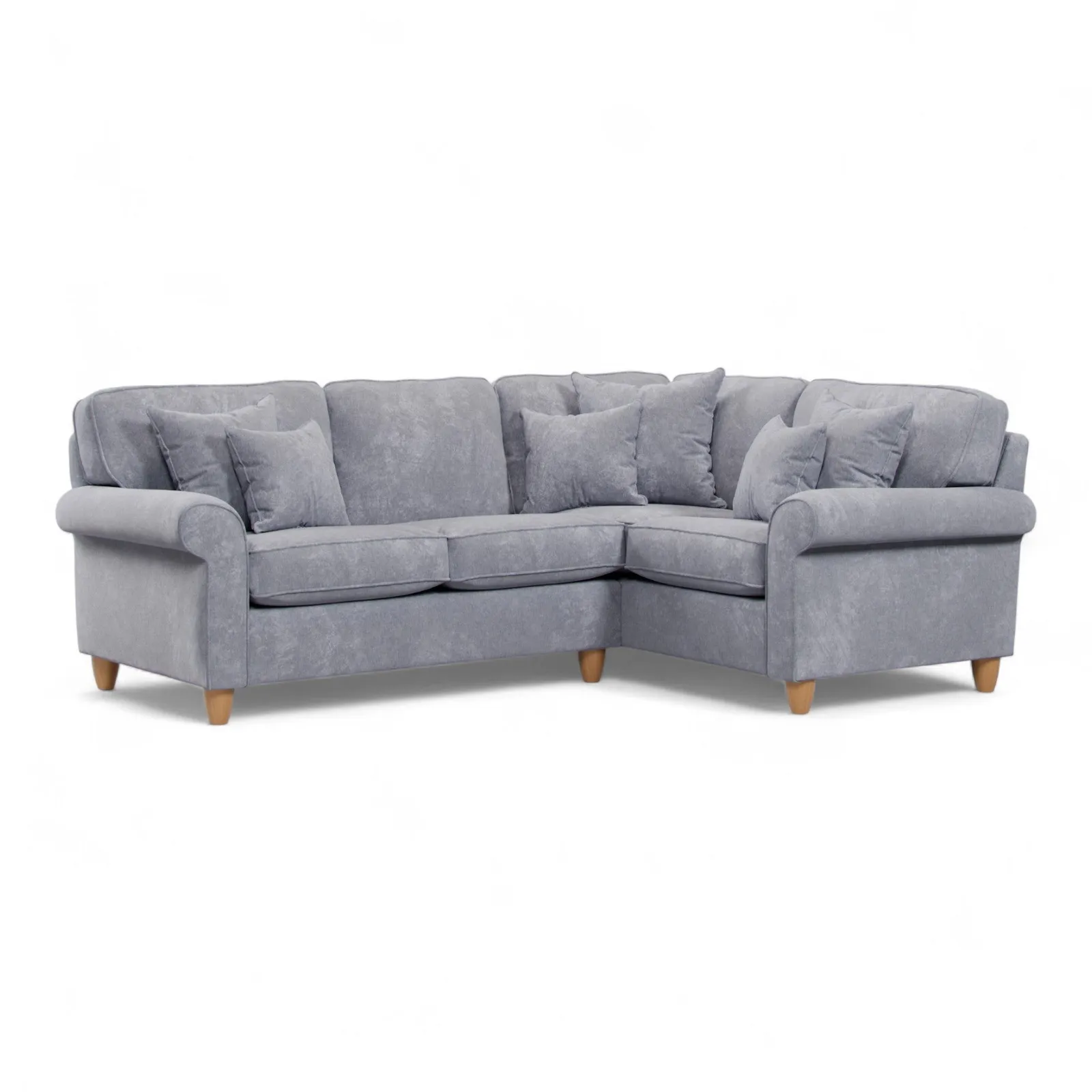 The Great Sofa Company Flora 2 Corner 1 Sofa Glory Anthracite in Mid Grey 2