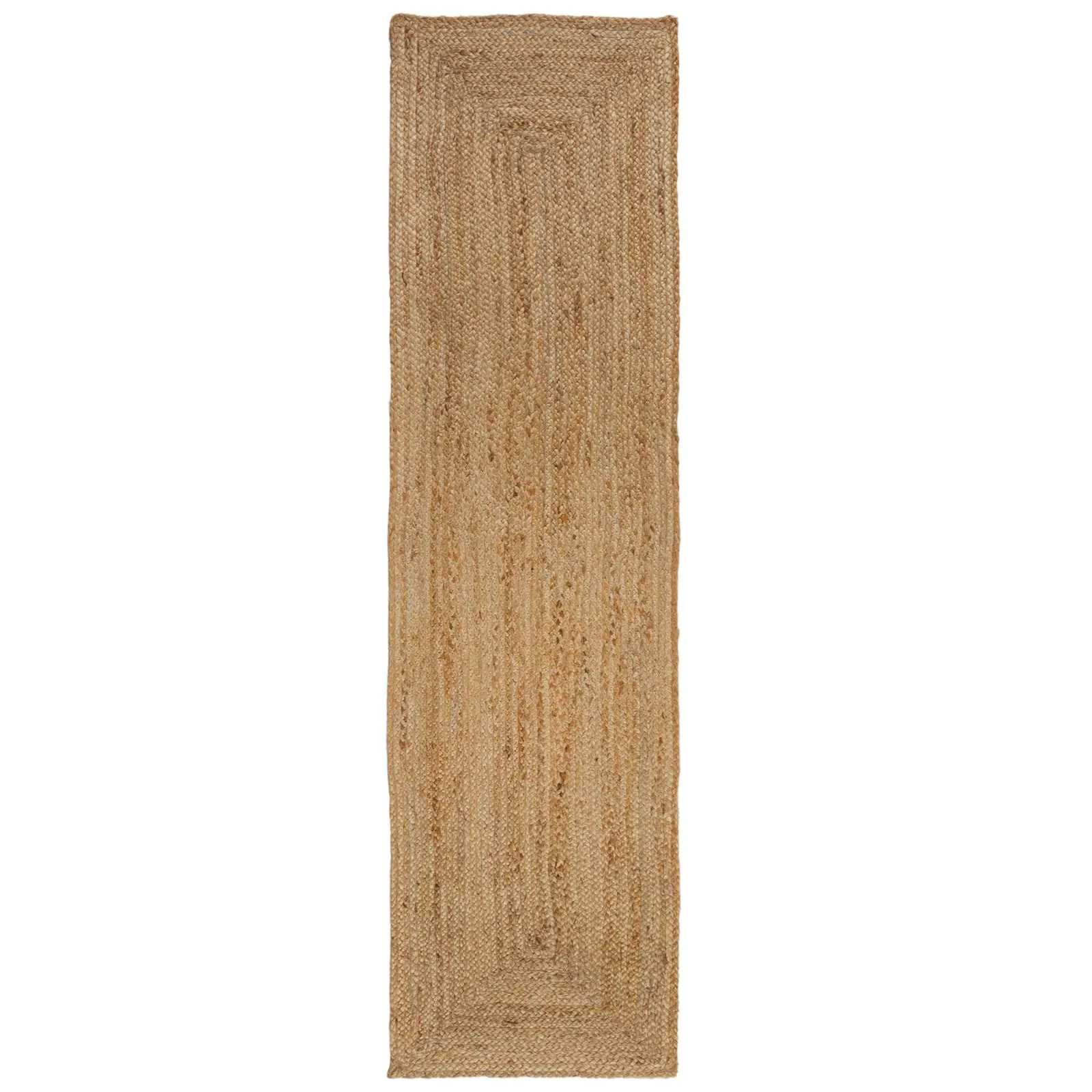 Jute Design Woven Runner Brown