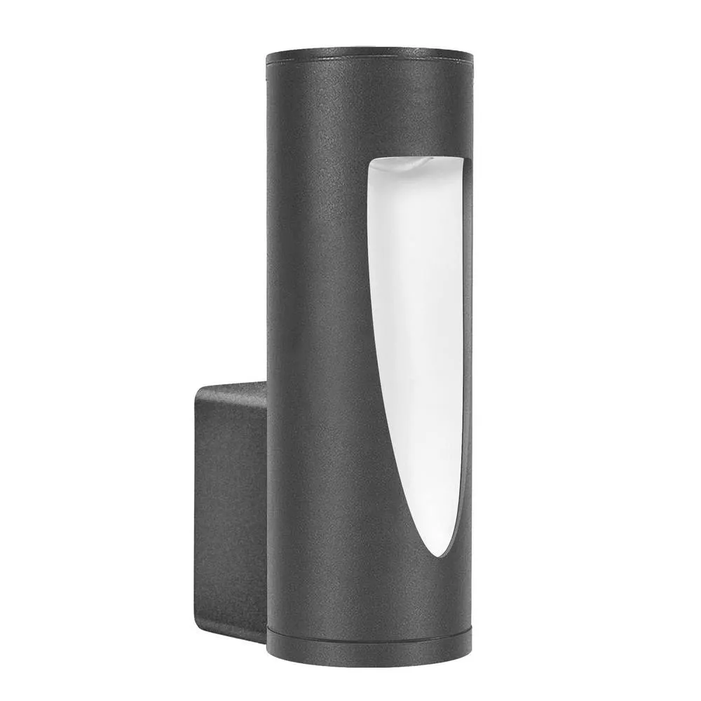Netlighting Brit LED Outdoor Modern Wall Lamp Urban grey Warm White 3000K IP54