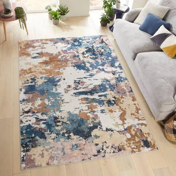 Concept Looms Liberty Abstract Washable Rug 1