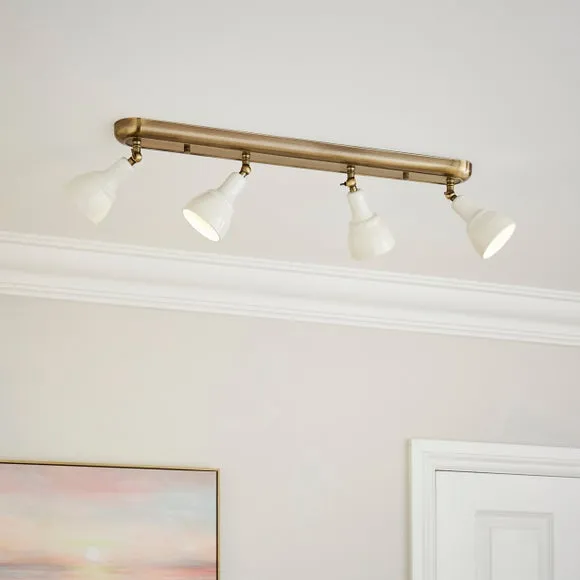 Wybridge 4 Light Semi Flush Spotlight Bar