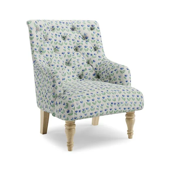 Arianna Tulip Print Armchair 6