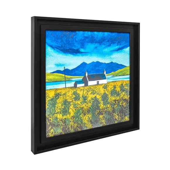 Loch Erisort Spring by Anthony Barber Framed Canvas 4