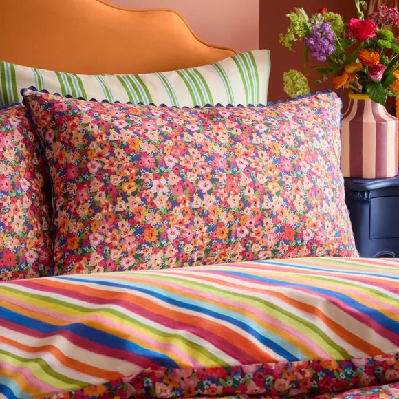 Sophie Robinson Darling Ditsy 100% Cotton Duvet Cover & Pillowcase Set 5