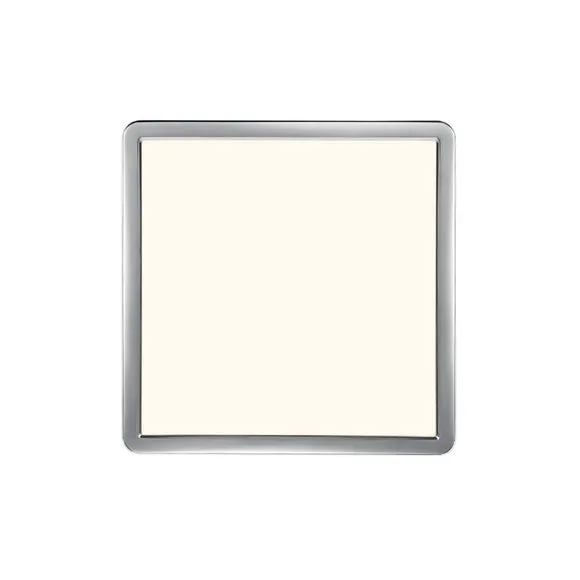 Nordlux Oja 29 Square Ip54 3000/4000K 3-step Ceiling Light Chrome, Silver 4