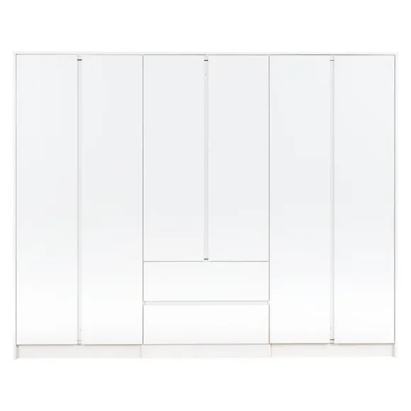 Walker 6 Door 2 Drawer Wardrobe 3