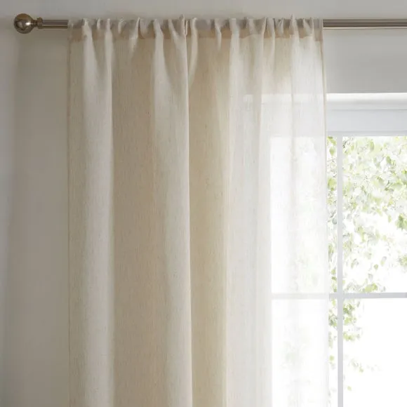 Herringbone Slot Top Voile Panel