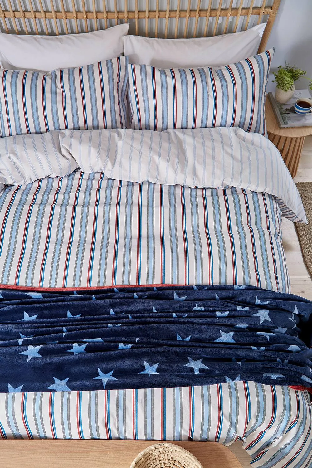 Helena Springfield 'Elwood Stripe' Cotton Cover Set 4