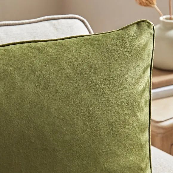 Recycled Velour Square Cushion Cover 2