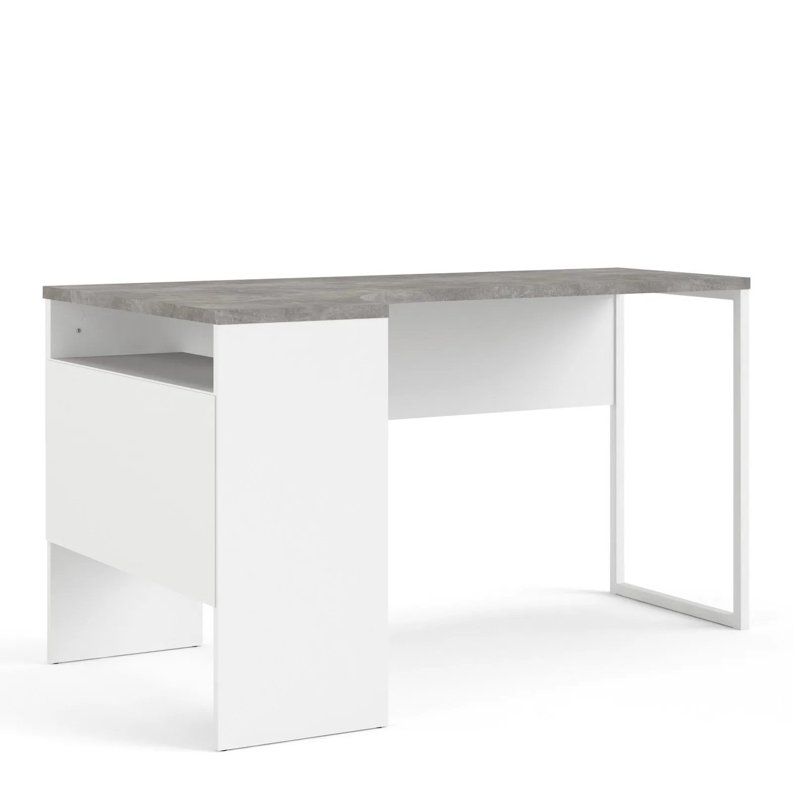 Furniture To Go Function Plus Corner Desk 2 Drawers in White 3