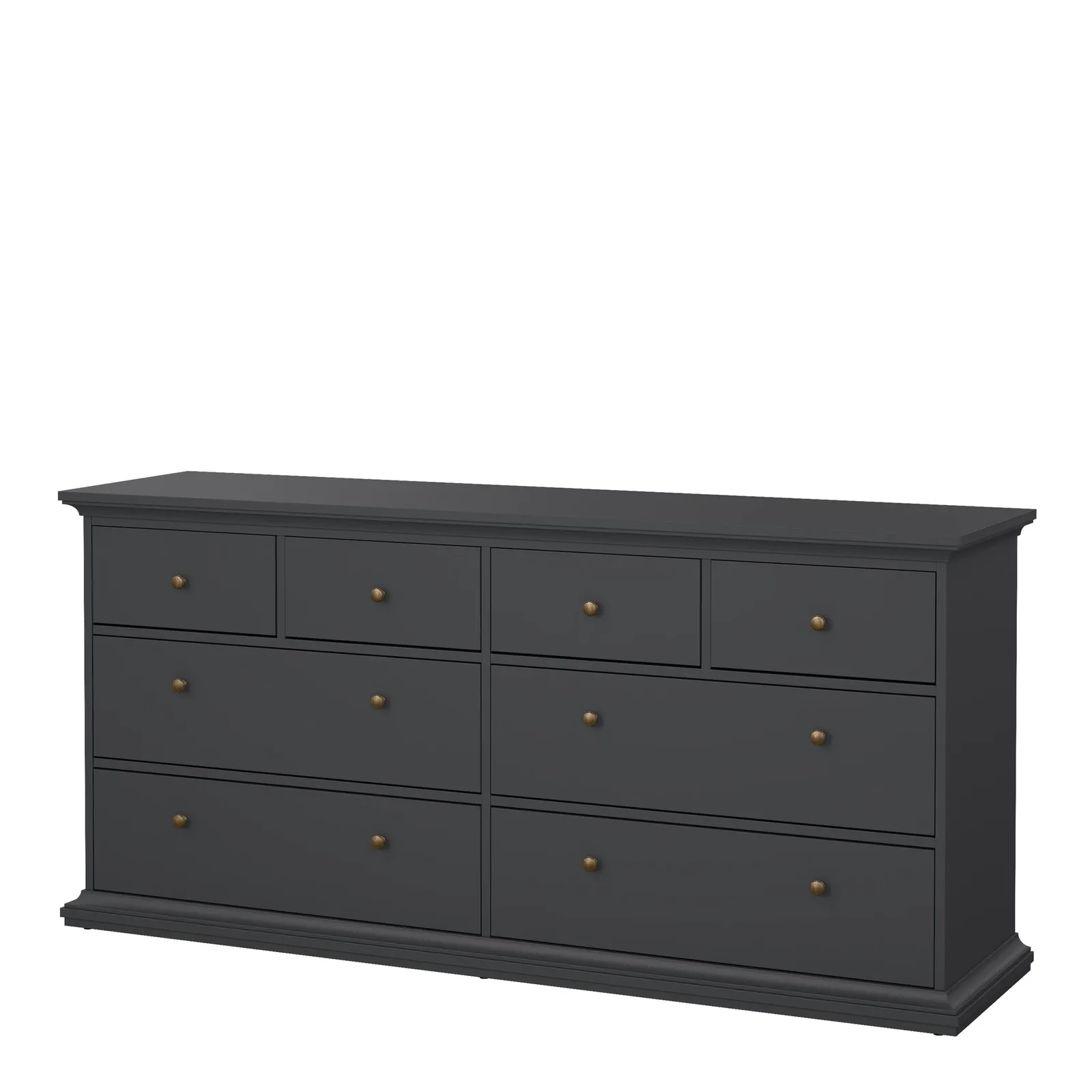 Furniture To Go Paris Chest of 8 Drawers in Grey 3