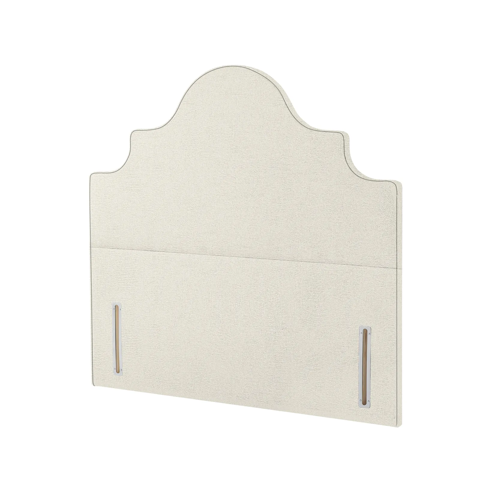 Classic Mantel Headboard, King - Greek Islands Chalk
