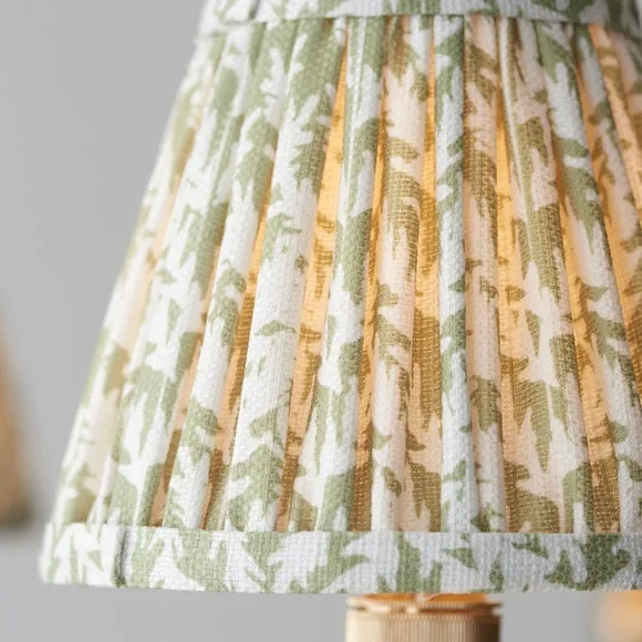 Vogue Javier 5 Light Adjustable Curve Pendant Light with Green Leaf Lamp Shades 3