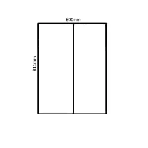 Wickes Broxwood Soft White Slimline Depth Wall Unit - 600mm 2