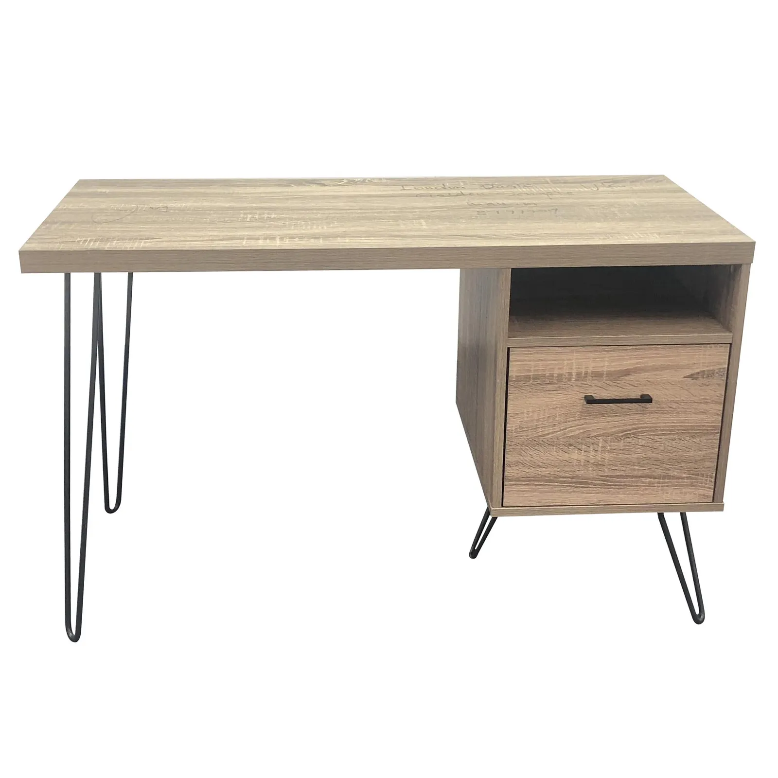 Landon Retro Desk Brown
