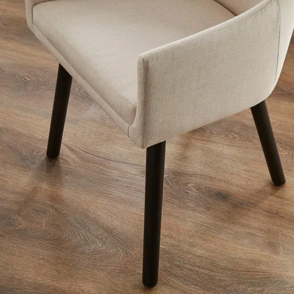 Eddie Carver Dining Chair, Luna Fabric 3