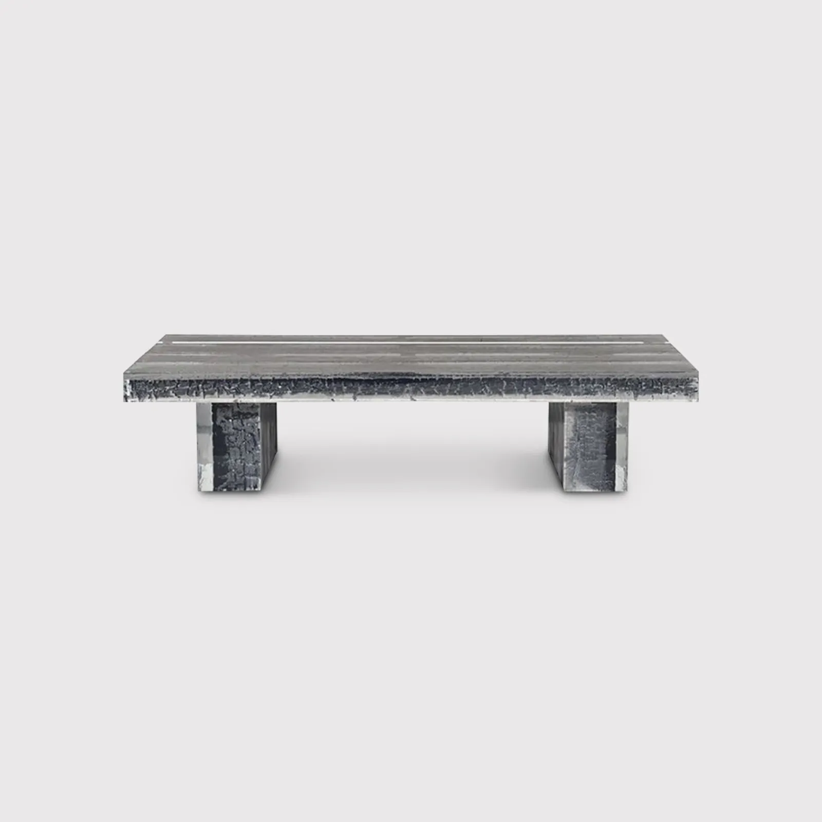 Timothy Oulton Glacier Coffee Table, Black Wood | Barker & Stonehouse