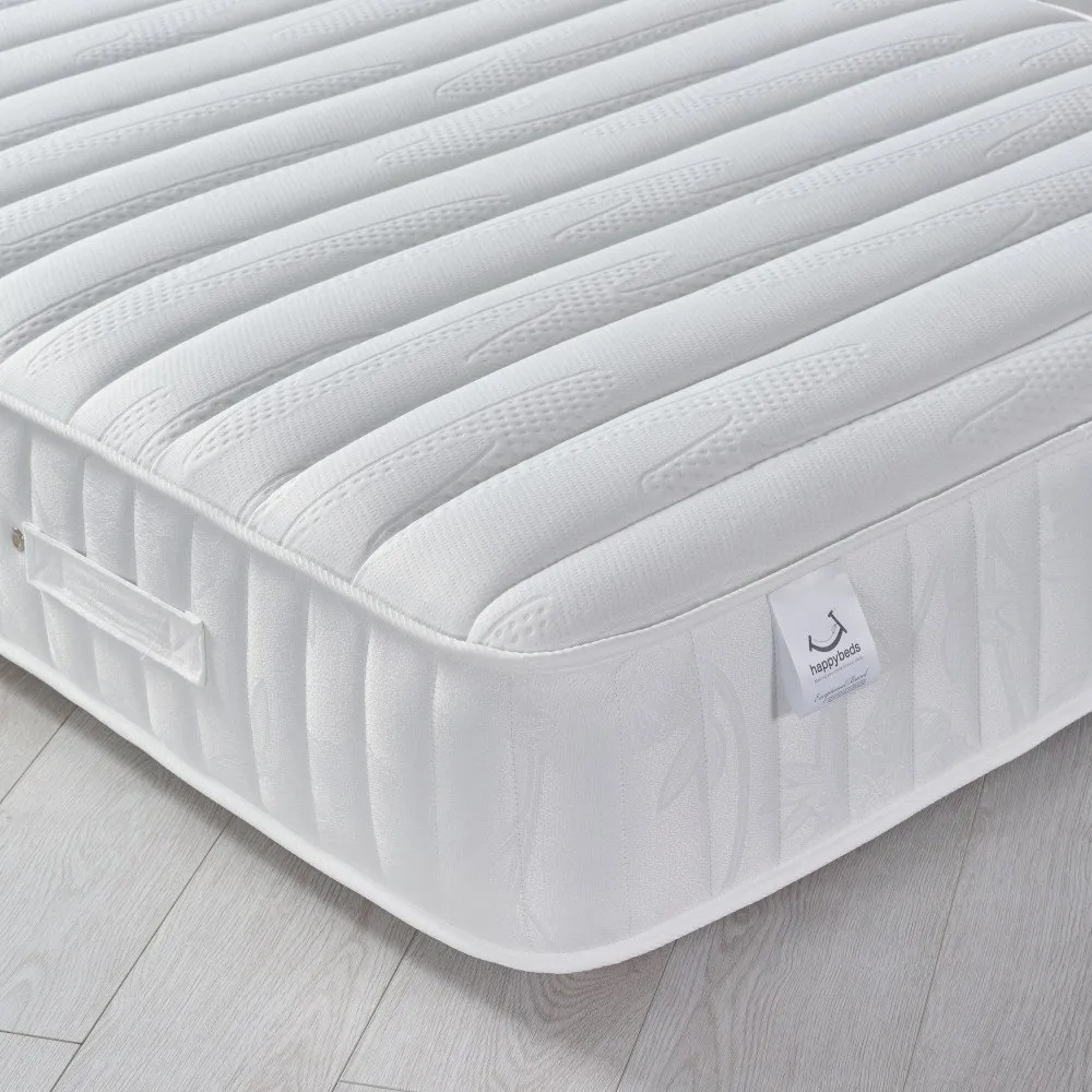 Balmoral 3500 Pocket Sprung Memory Foam Mattress - King Size - Medium Firmness - Air Vents - 5ft (150 x 200 cm) - Happy Beds