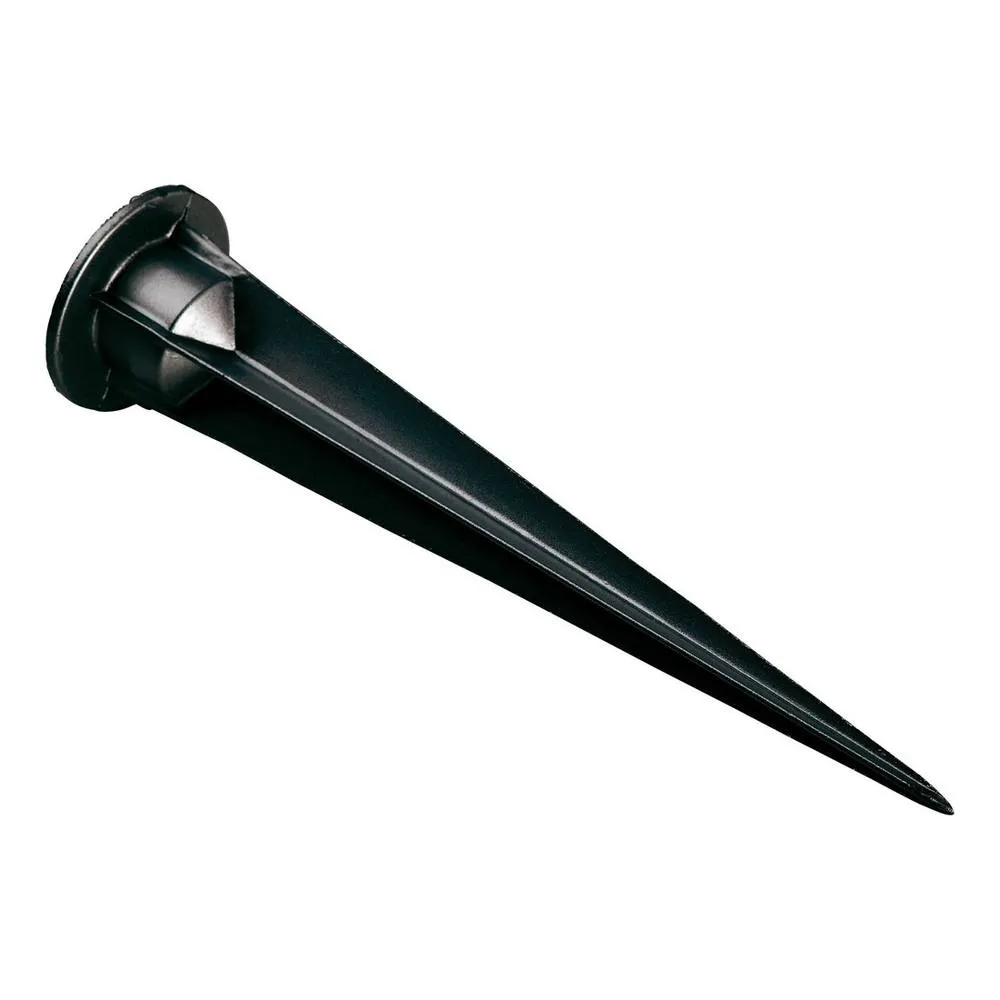Netlighting Waterproof LED 1 Light Outdoor Wall Light & Spike Spot Black IP68 2