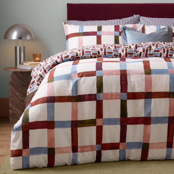 Furn. Selvan Polycotton Duvet Cover & Pillowcase Set 4