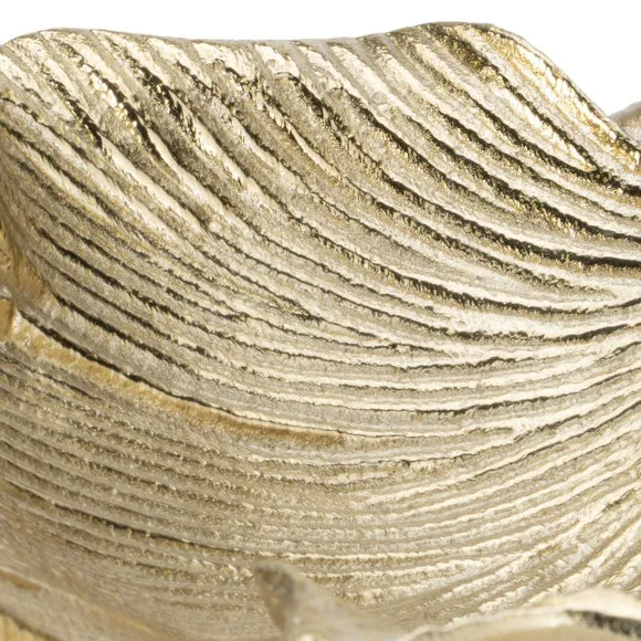 Metal Gingko Leaf Trinket Dish 4