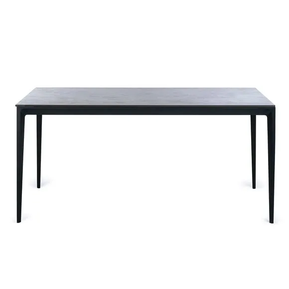 Miami 4 Seater Rectangular Dining Table, Stone 3