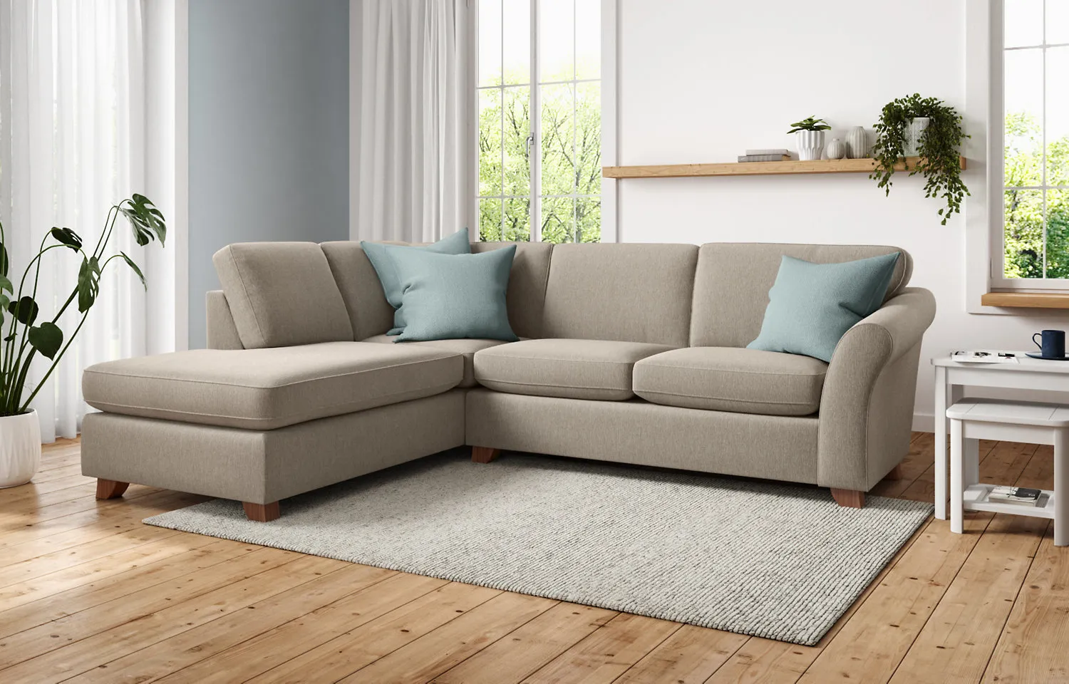 M&S Abbey Corner Chaise Sofa (Left-Hand)
