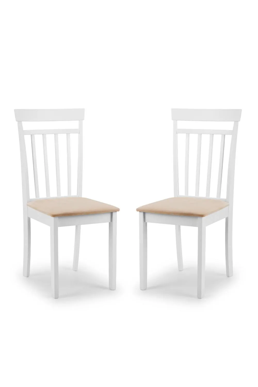 Julian Bowen Coast Dining Chair (Set of 2) in White 5